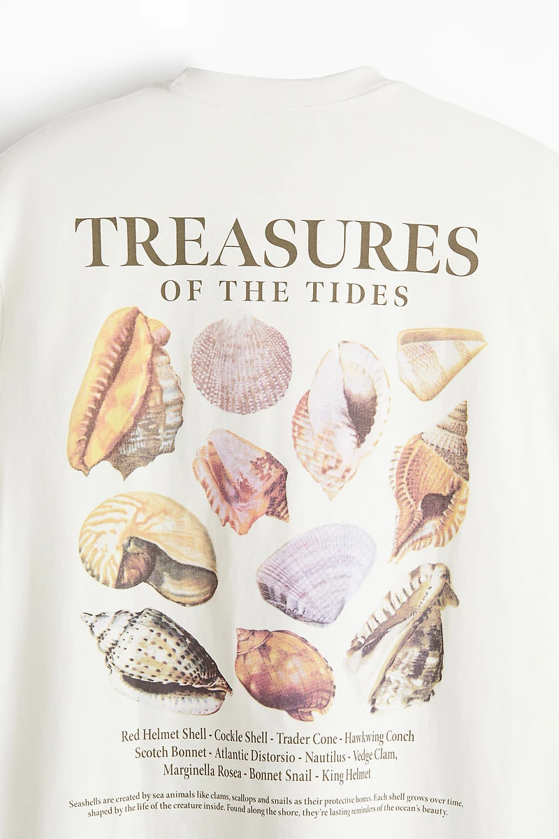 T-shirt imprimé Coupe Flottante