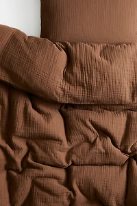 Muslin Twin Duvet Cover Set