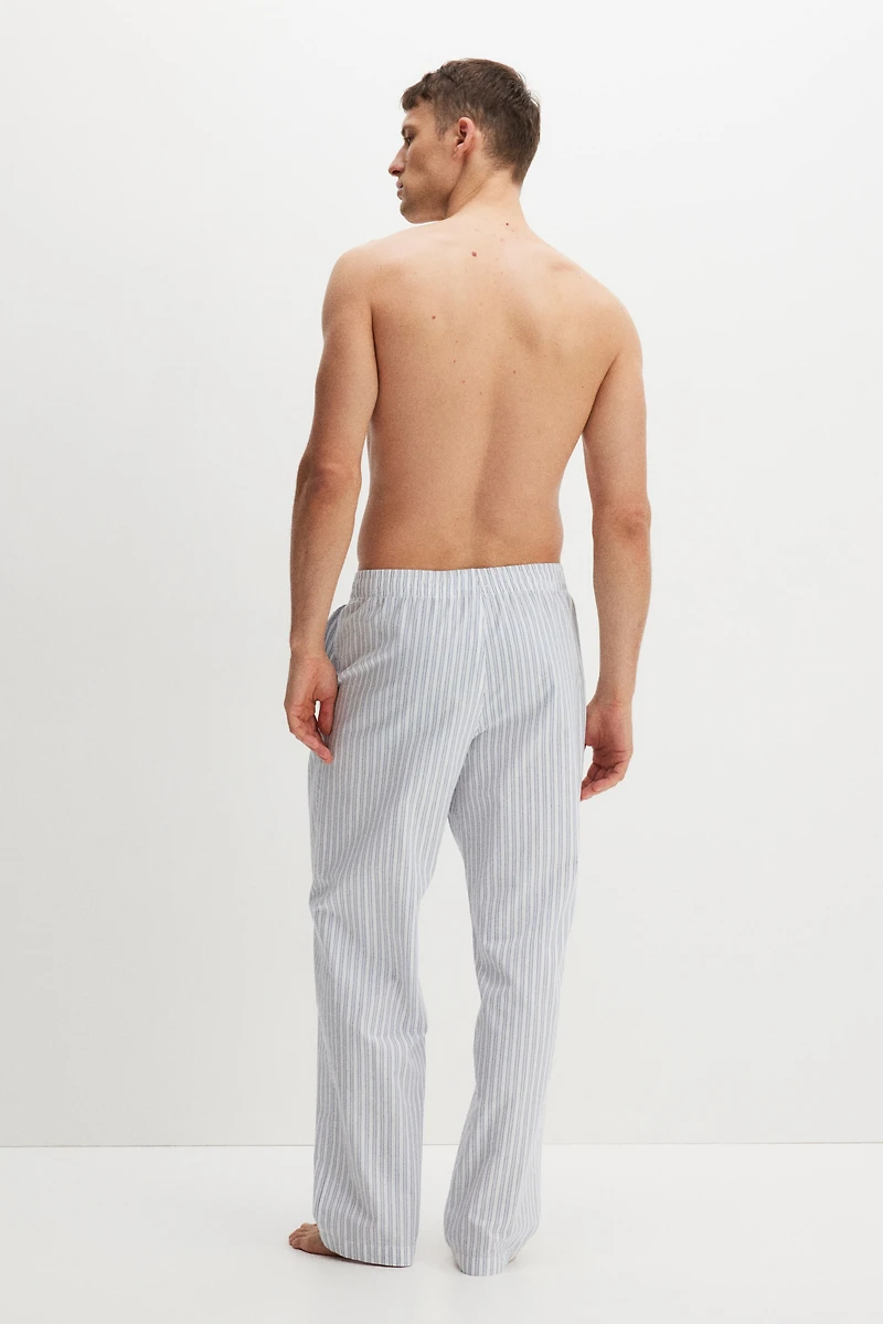 Relaxed-Fit Poplin Pants