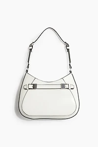 Strap-Detail Shoulder Bag