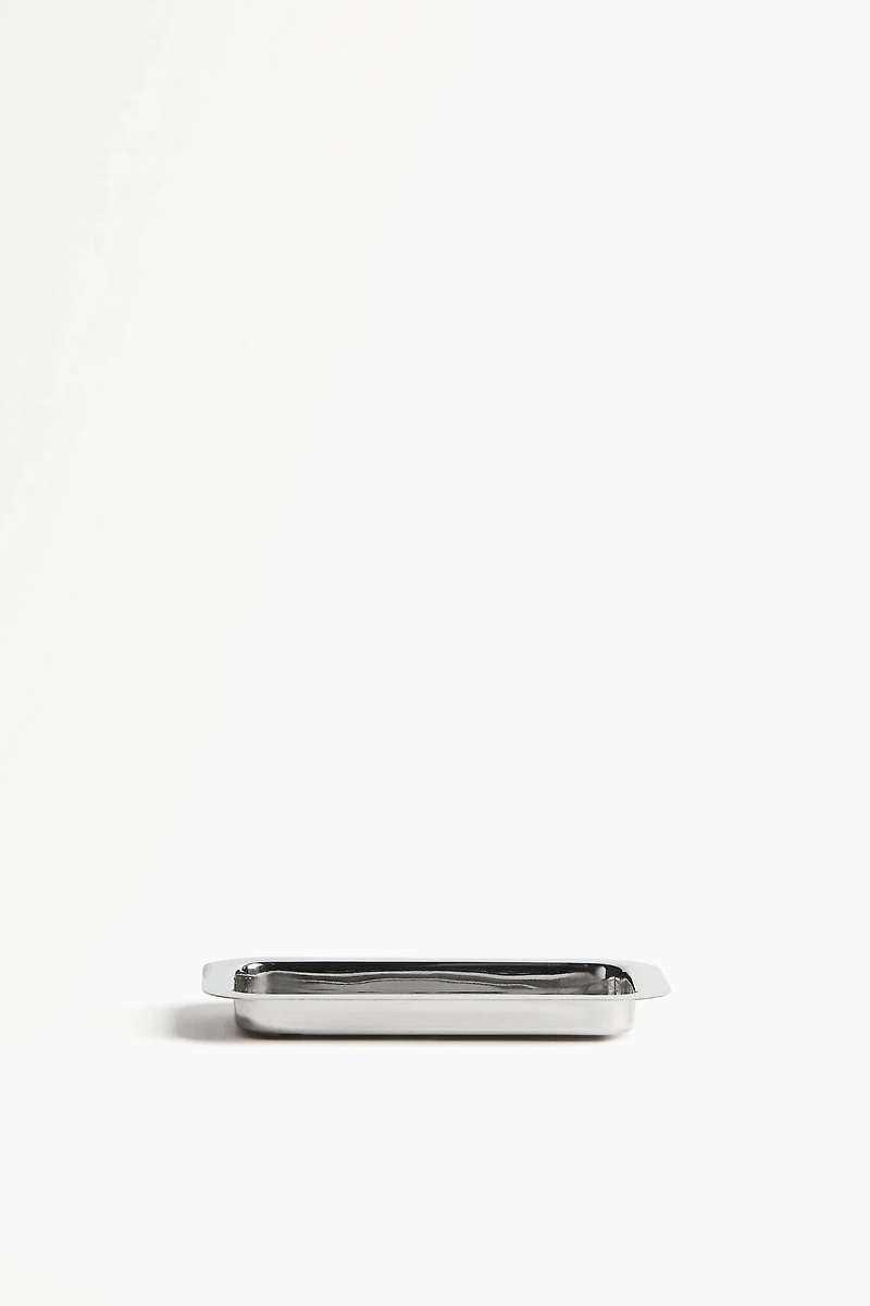 Petit plateau en inox