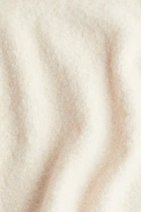 Mini short en tricot bouclette