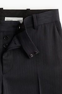 Pantalon sur mesure en laine mélangée