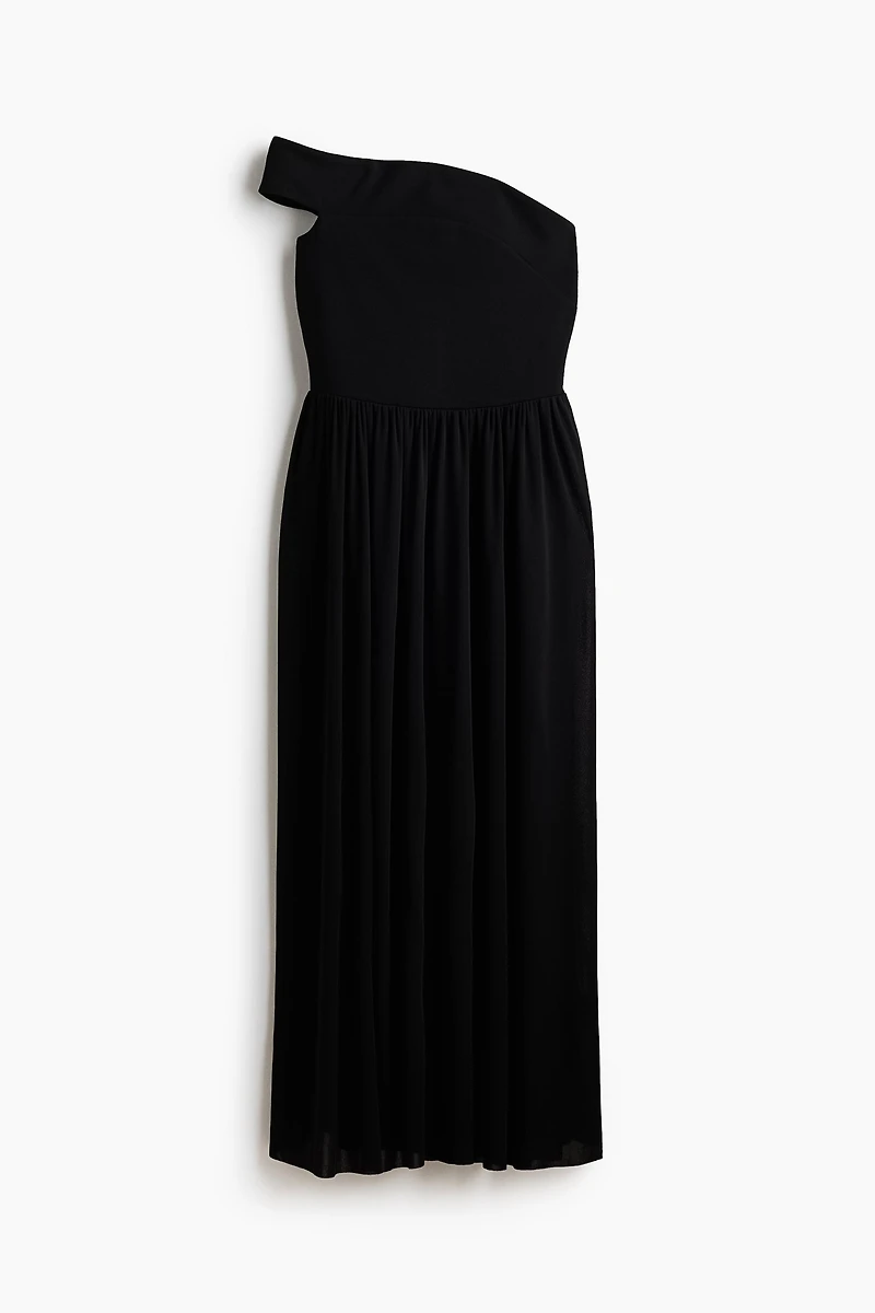 Off-the-Shoulder Jersey Dress