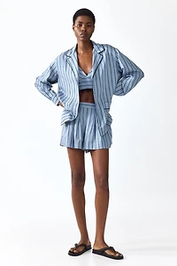 Chemise à col cubain
