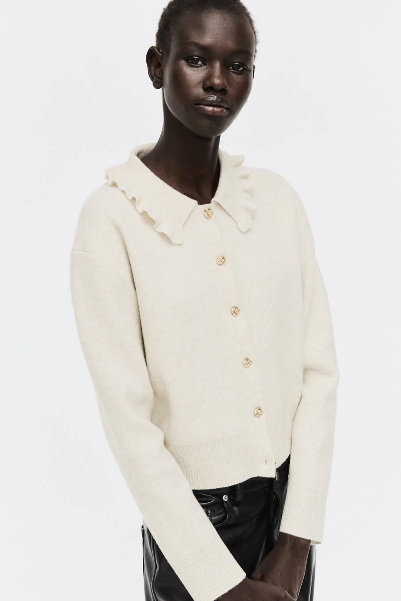 Cardigan with Collar