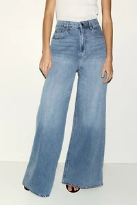 Super Wide High Waist Jeans