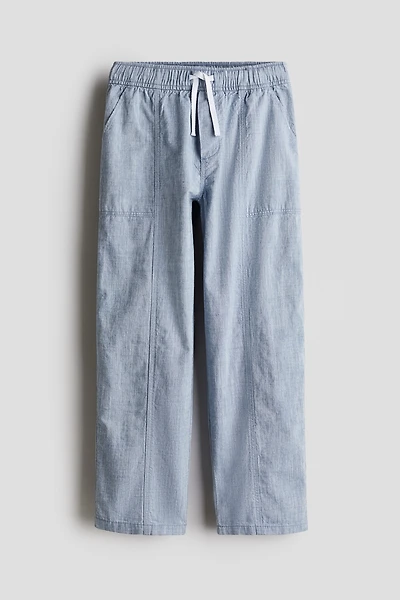 Poplin Joggers
