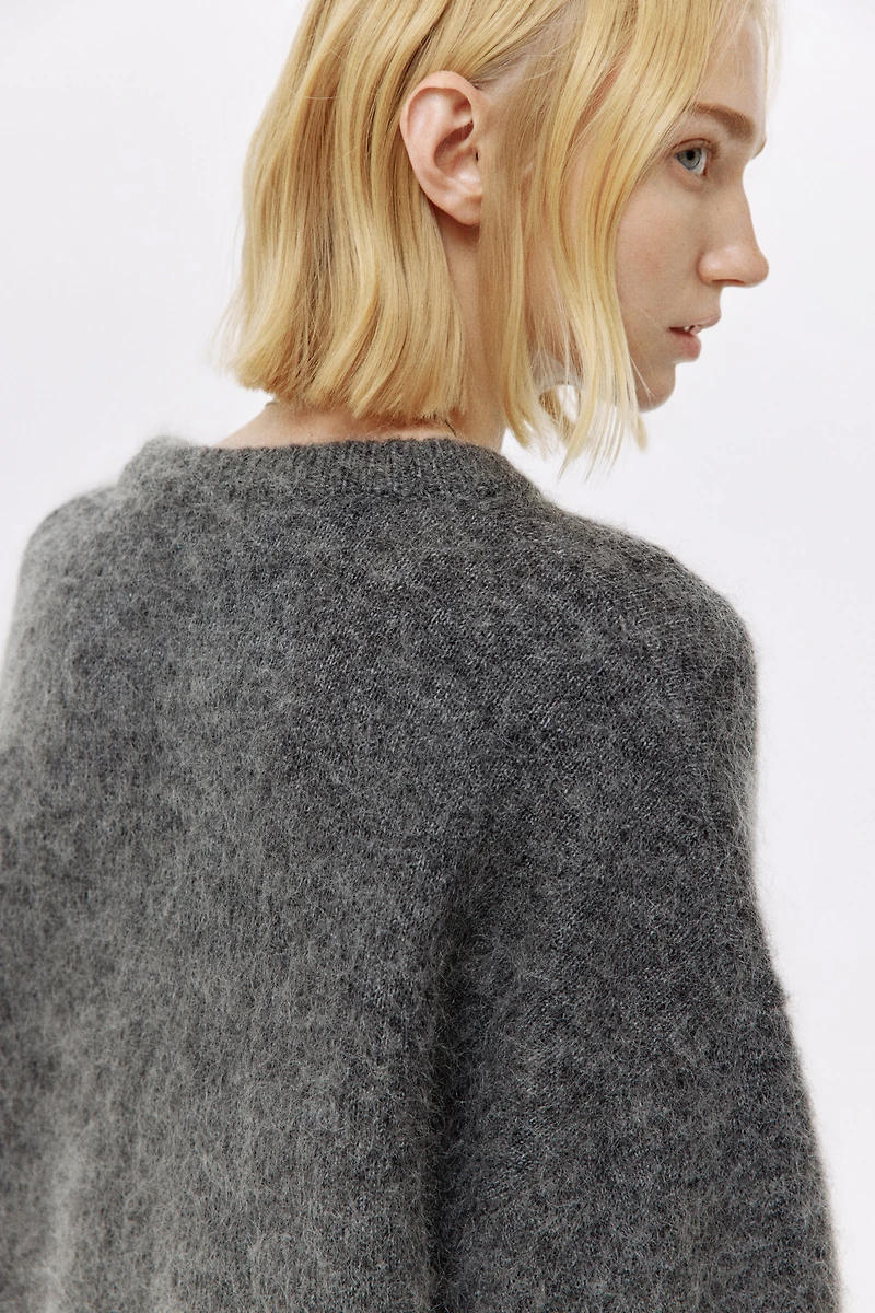 Oversized Mohair-Blend Sweater