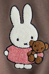 Printed Brushed-Inside Sweatshirt