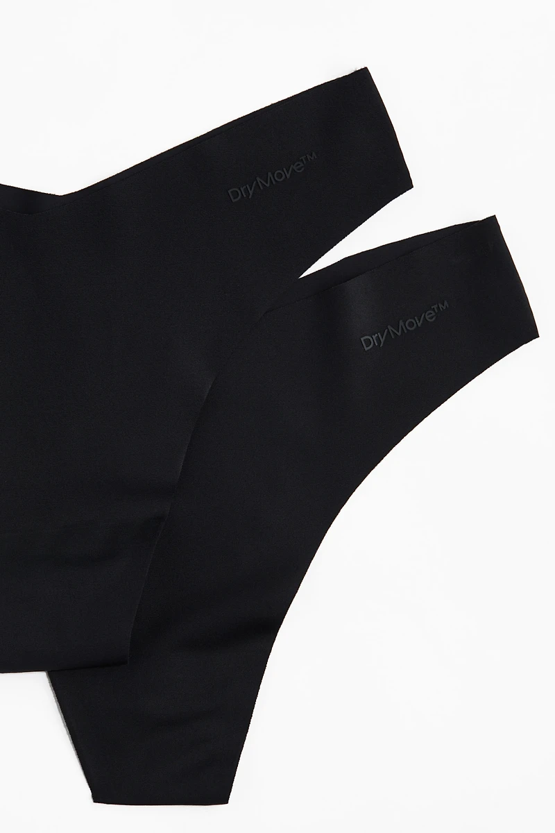 3-Pack Sports Thong Briefs with DryMove™