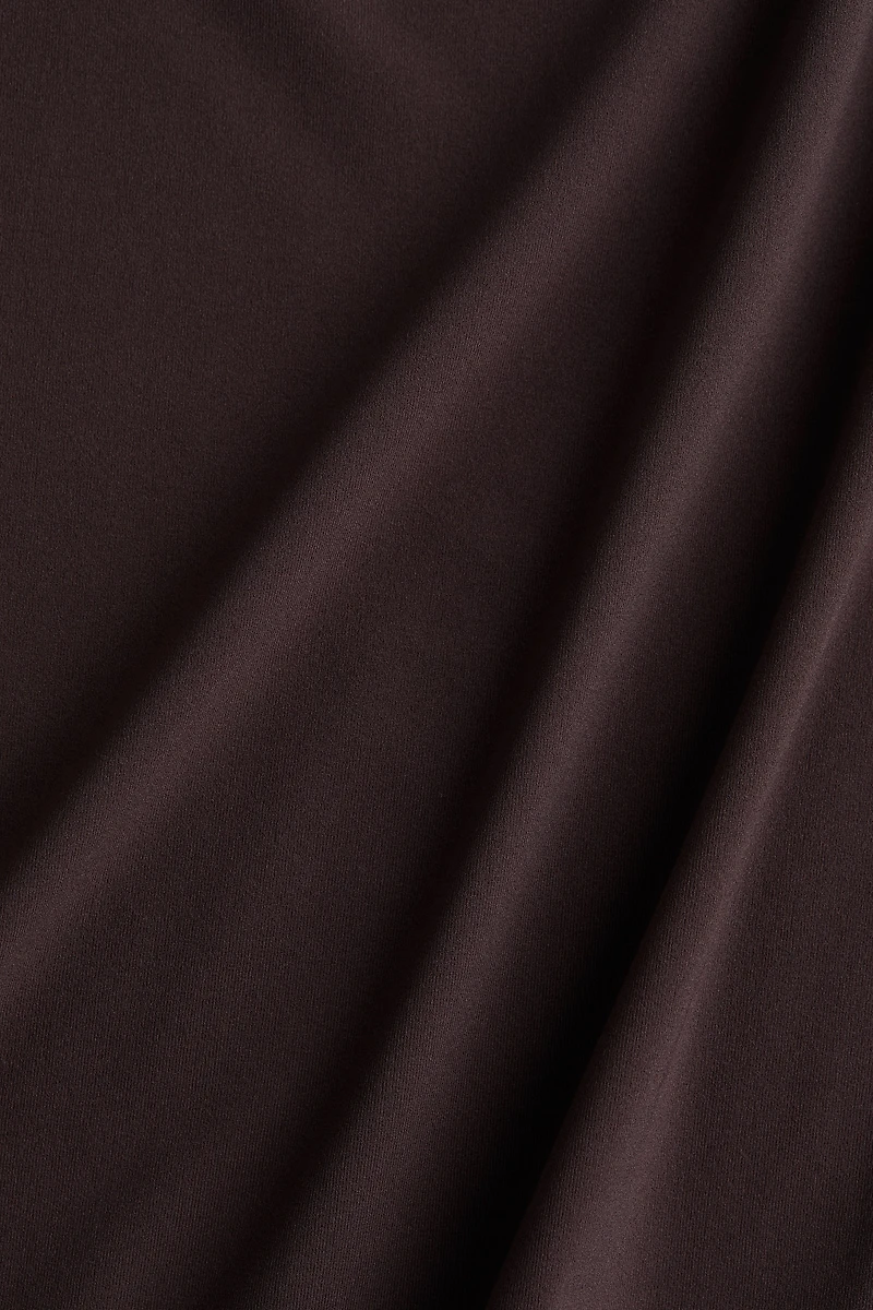 Short-Sleeved Microfiber Bodysuit