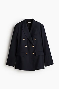 Blazer à fermeture croisée