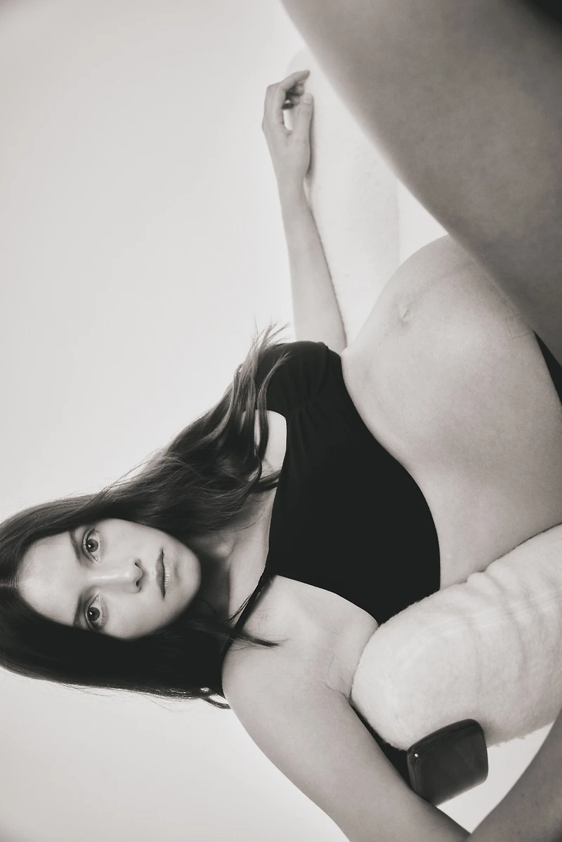 MAMA Seamless Padded Cotton-Blend Nursing Bra