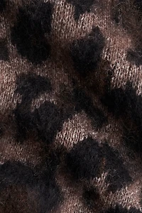 MAMA Jacquard-Knit Cardigan