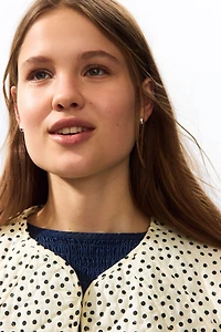 Veste grande taille matelassée