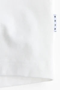 T-shirt de sport imprimé grande taille