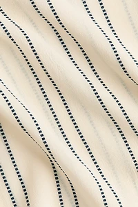 Pantalon large avec cordons de serrage