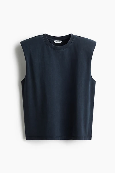 Tank Top with Shoulder Pads