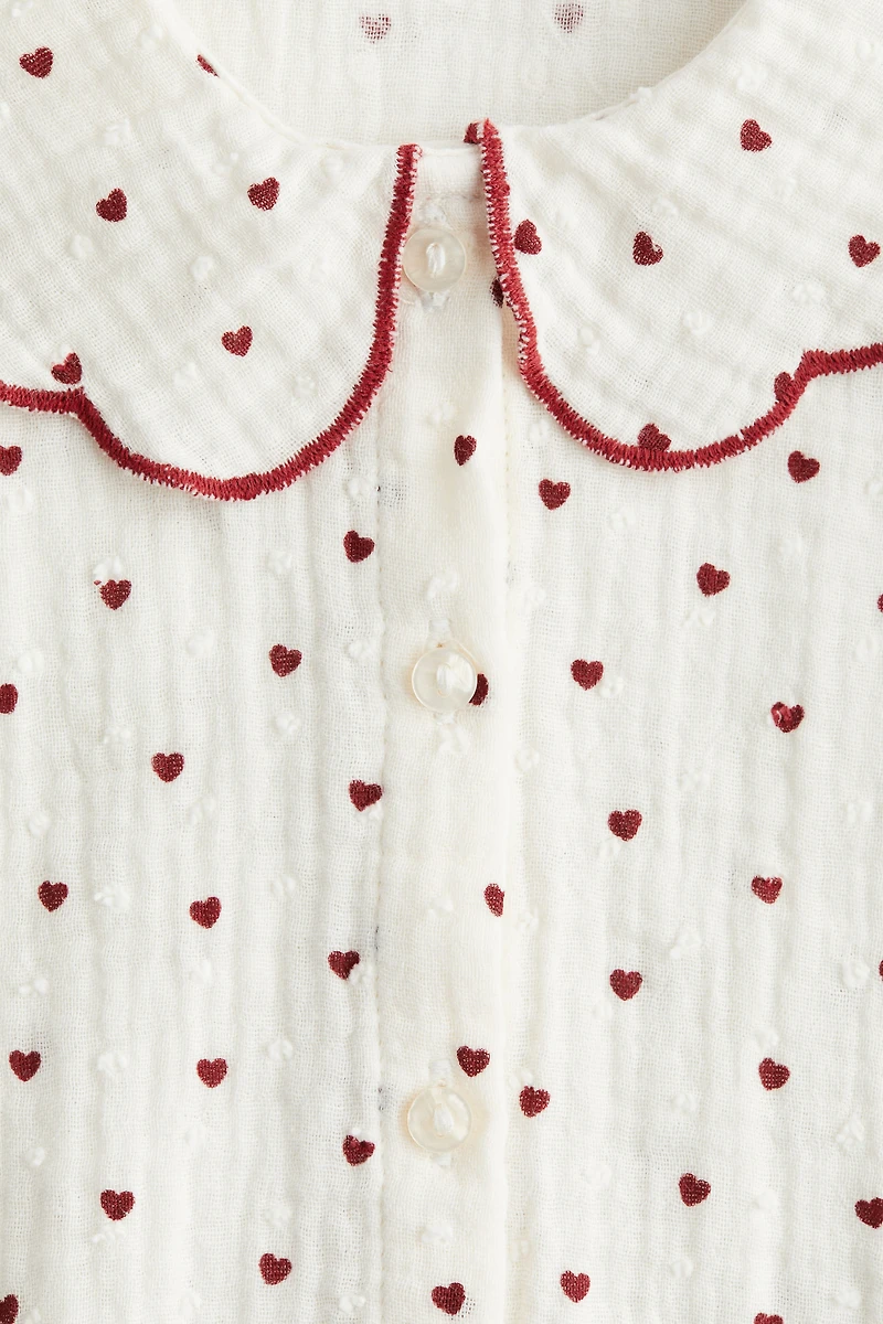 Cotton Muslin Romper Suit