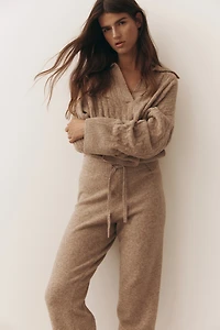 Pantalon de jogging maille fine