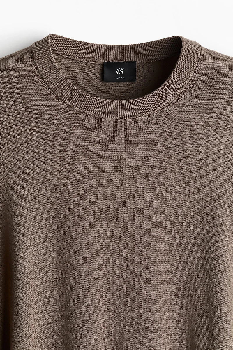 Chandail Coupe Amincie en maille fine