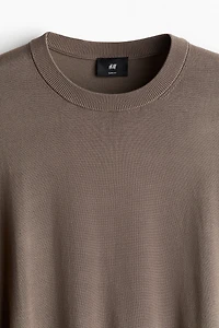Slim Fit Fine-Knit Sweater