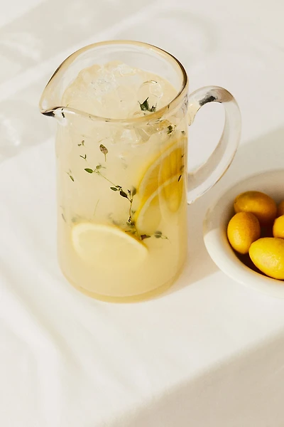 Pichet effilé en verre