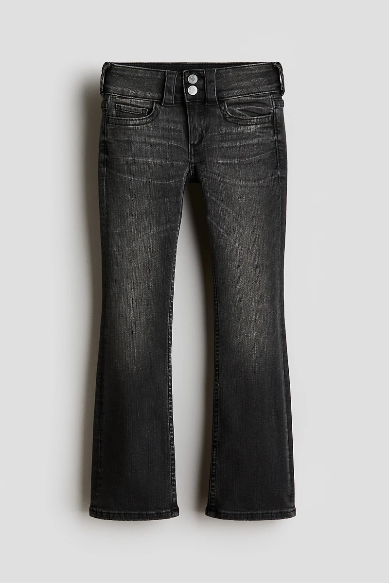 Bootcut Leg Low Jeans