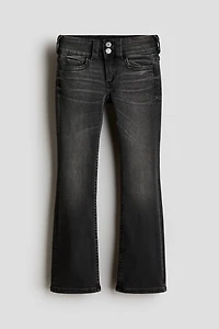 Bootcut Leg Low Jeans