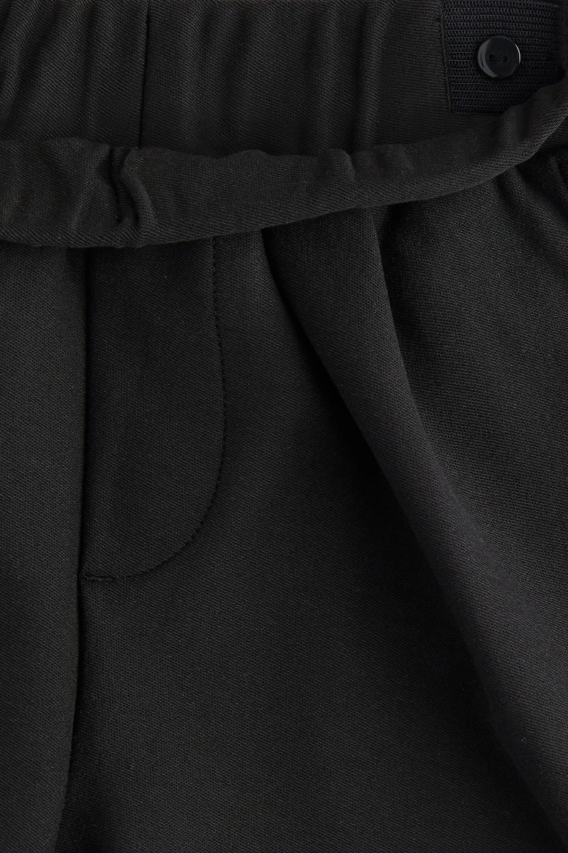 Loose-Fit Cotton Jersey Shorts