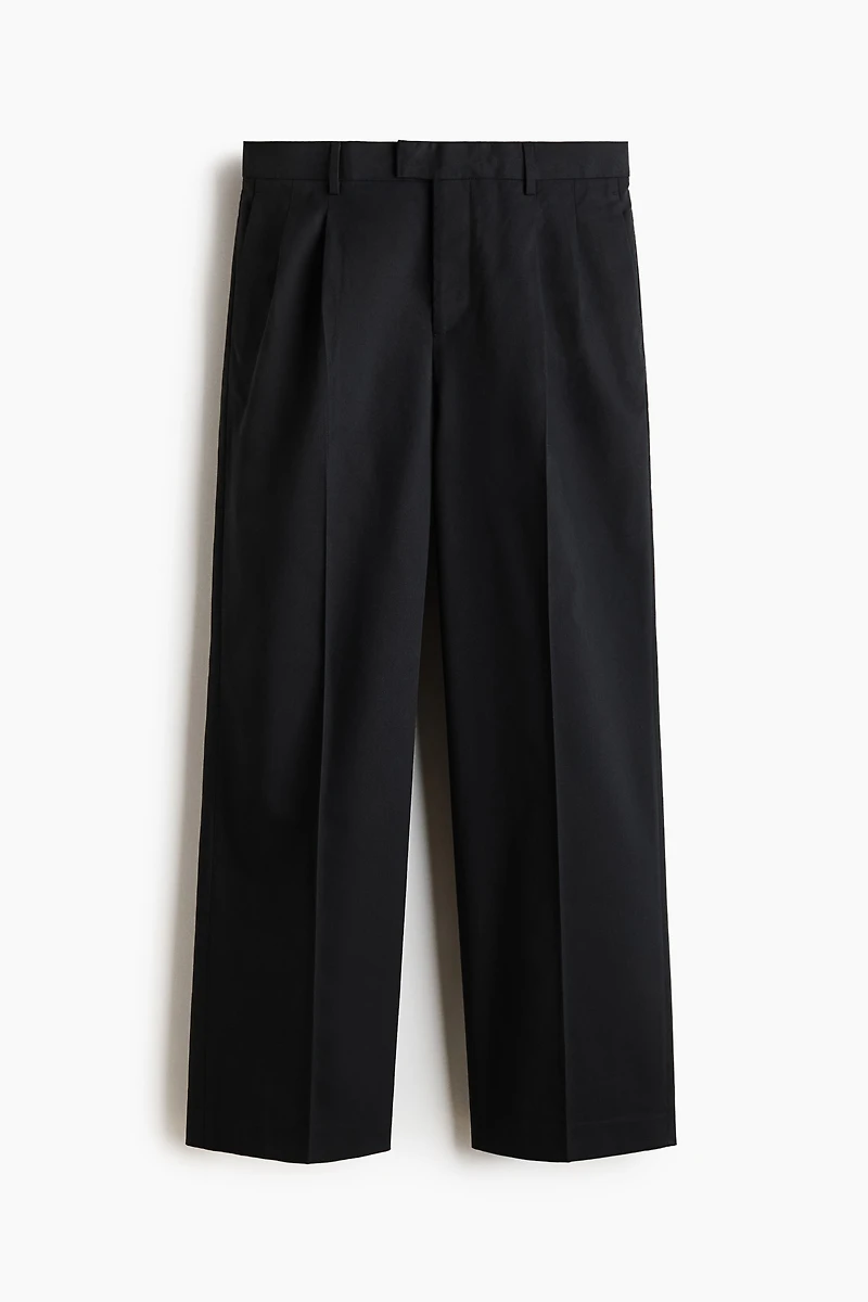 Loose-Fit Tailored Pants