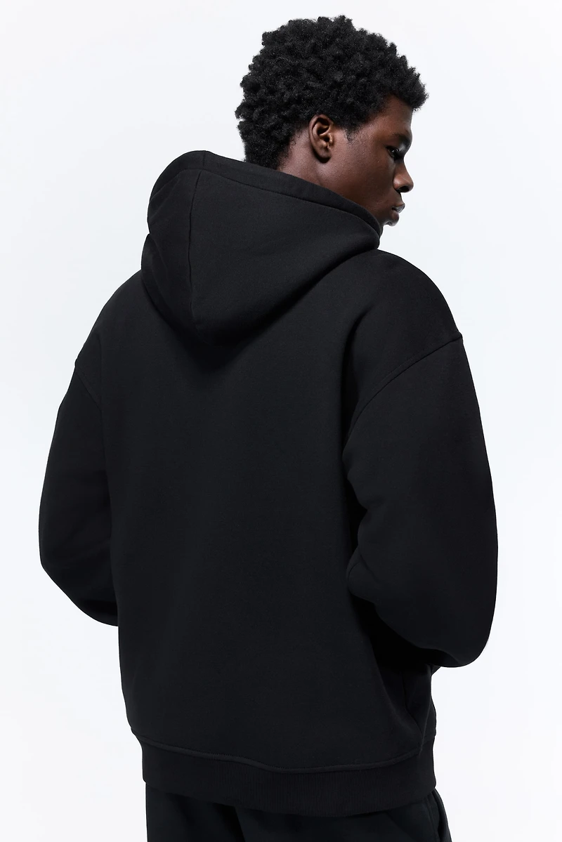 Loose-Fit Hooded Jacket