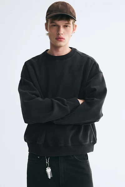 Oversized Cotton Sweatshirt