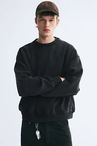 Oversized Cotton Sweatshirt