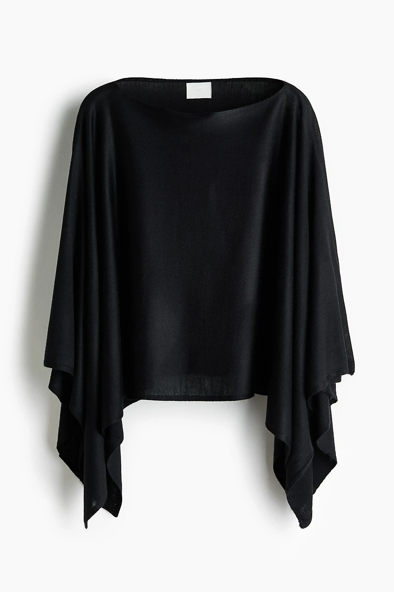 Fine-Knit Cape