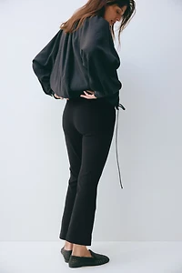 MAMA Pantalon évasé en interlock