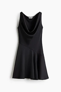 Cowl-Neck Dress