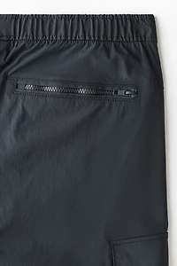 Regular Fit Nylon cargo trousers