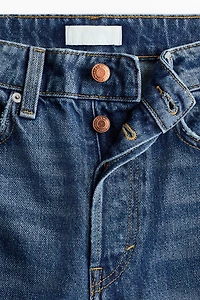 Straight High Waist Ankle Jeans