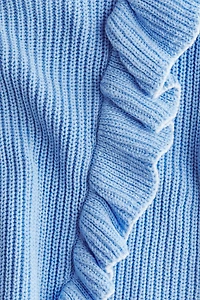 Ruffle-Trimmed Sweater