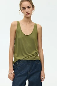 Scoop-Neck Tank Top