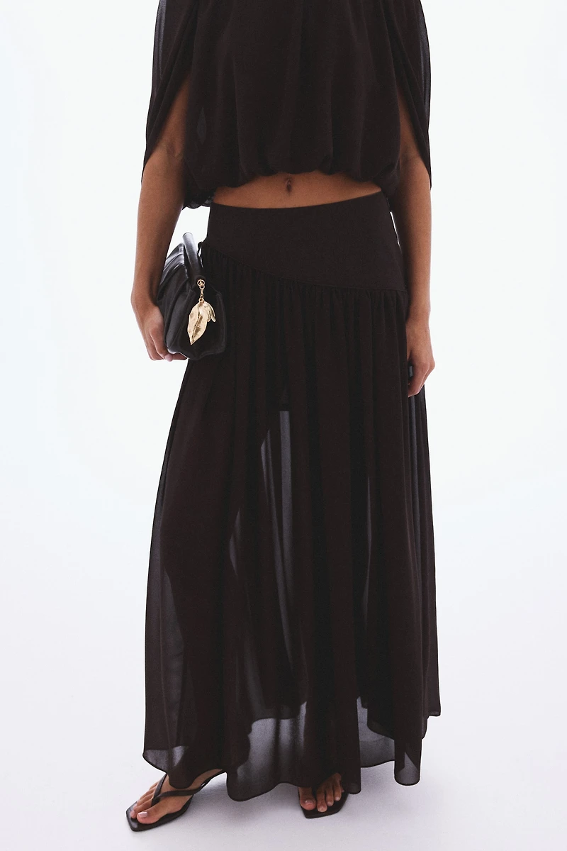 Chiffon Maxi Skirt