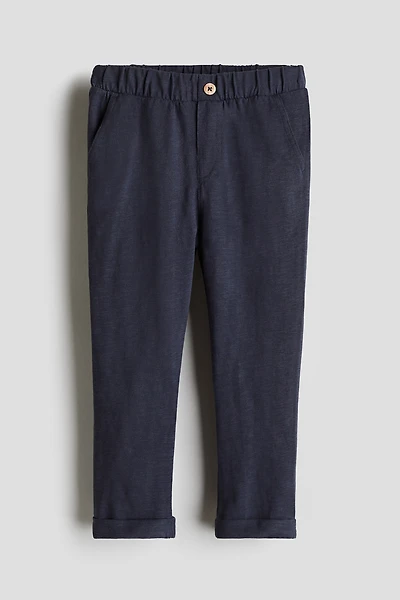 Cotton Jersey Joggers