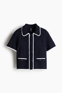 Short-Sleeved Cardigan