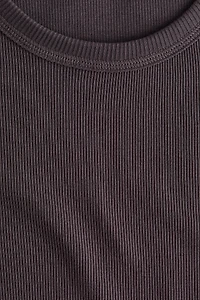 Ribbed Silk-Blend Top