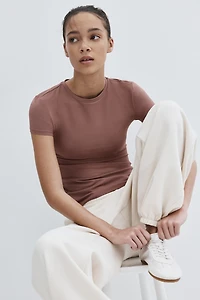 Fitted Microfiber T-shirt