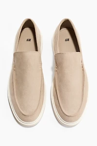 Moccasin-Seam Loafers