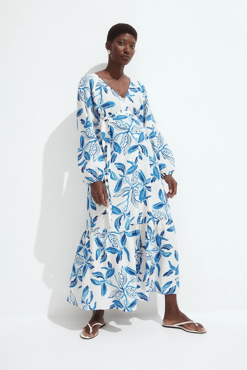MAMA Robe Before & After avec ceinture à nouer