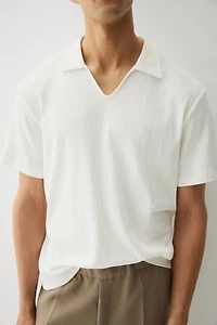 Regular-Fit T-Shirt with Collar